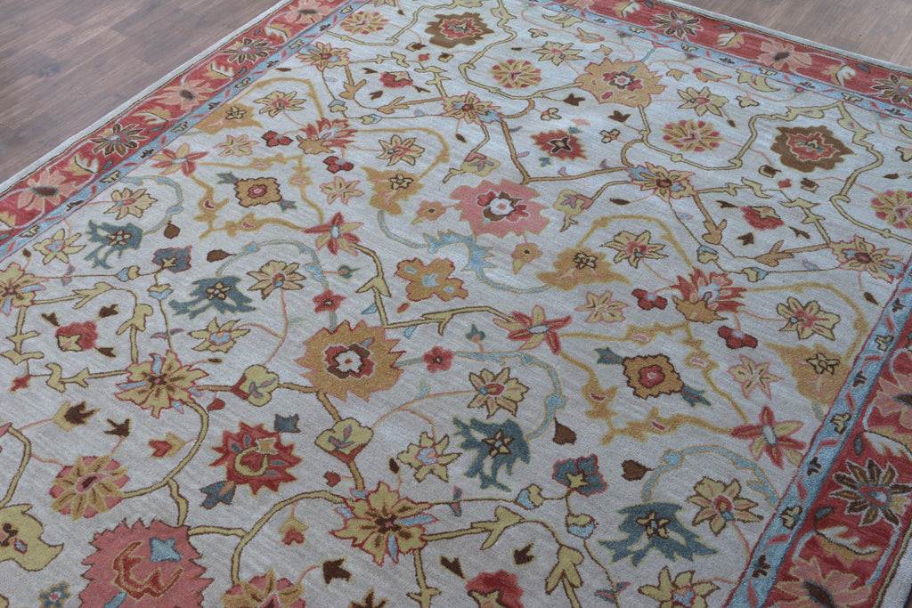 Ballard Medina Beige Oriental Style Handmade Tufted 100% Area Woolen Rugs