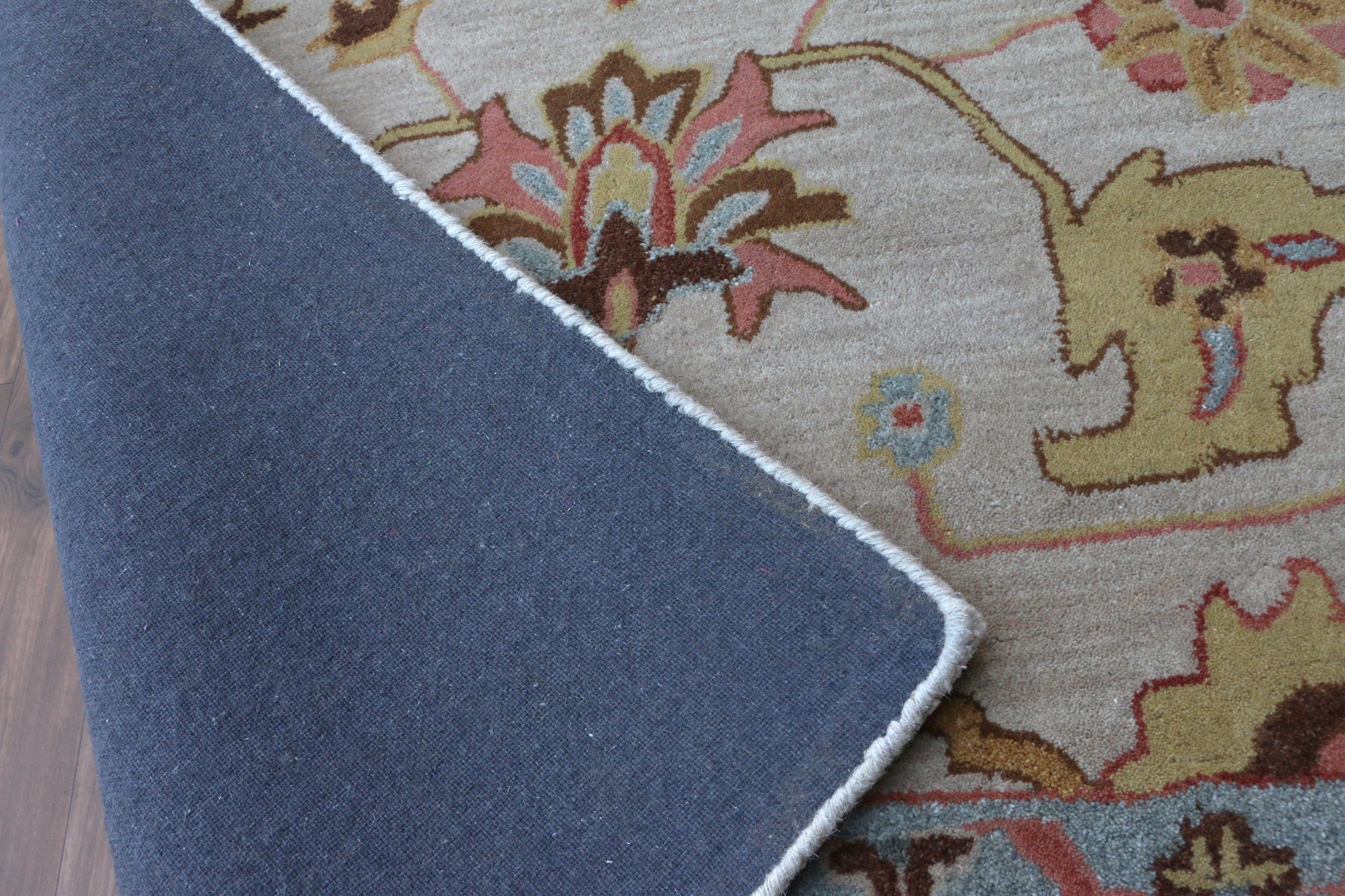 Ballard Medina Beige Oriental Style Handmade Tufted 100% Area Woolen Rugs